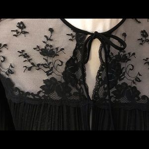 Saks Fifth Avenue Jackets & Coats - Lovely Black and Lace Bolero Saks Fifth Avenue Jackets & Coats - Lovely Black and Lace Bolero